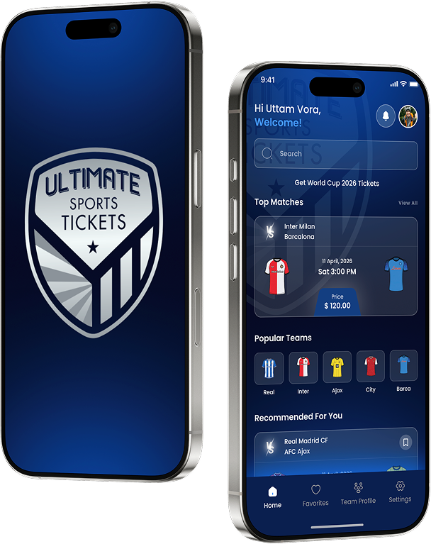 Ultimate sports ticket mobile preview